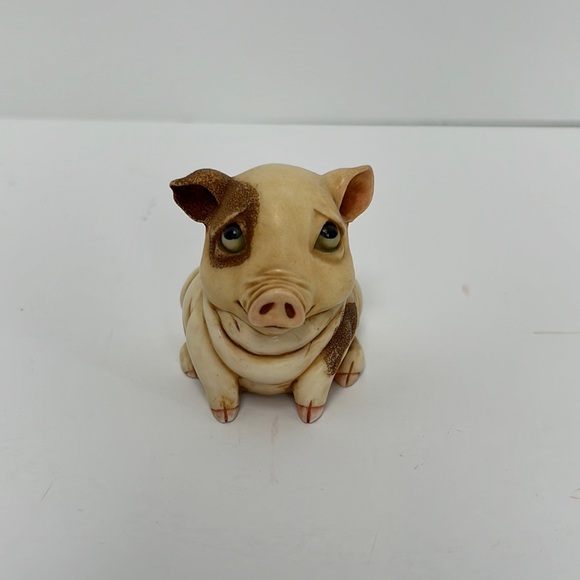HARMONY BALL COMPANY Pot Bellys Animal Collection Puddles the Pig Treasure Box - Picture 1 of 16